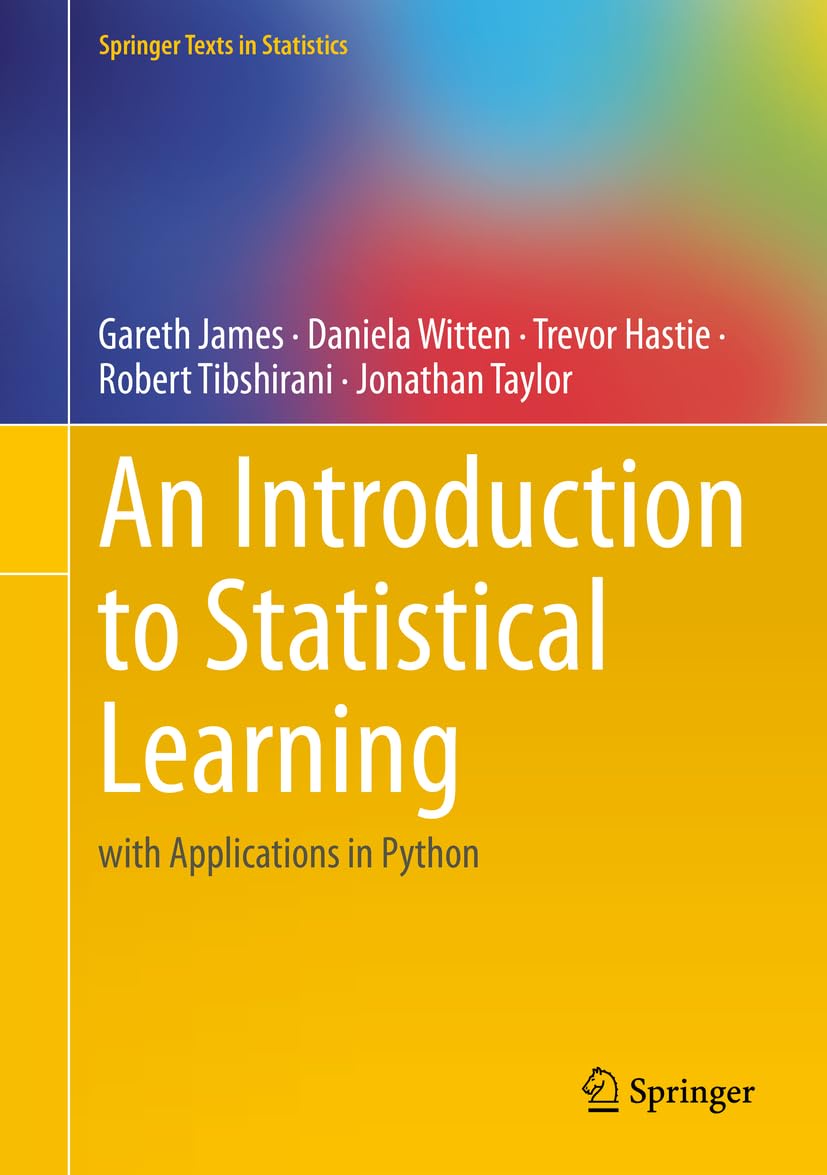 Introduction To Statistical Learning - Springer