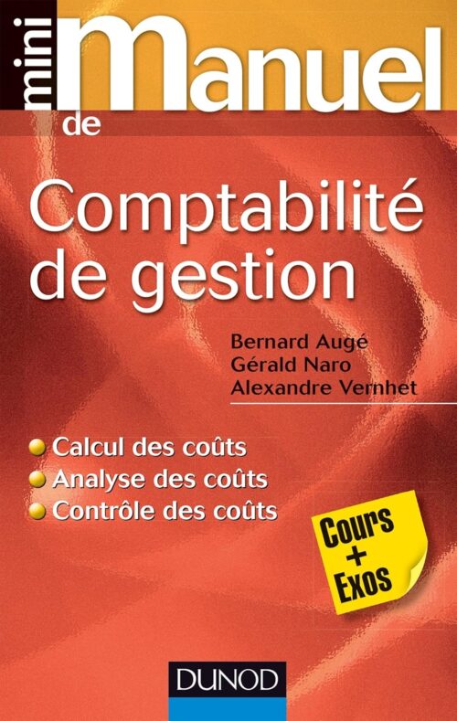 Mini Manuel Comptabilité De Gestion - Dunod