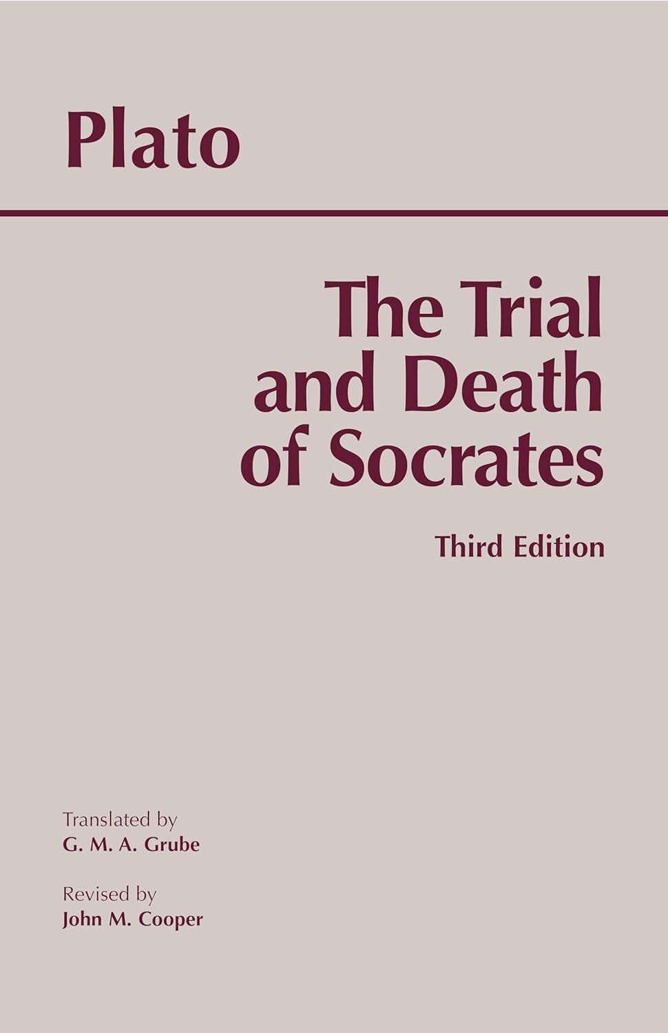 The Trial And Death Of Socrates - Plato